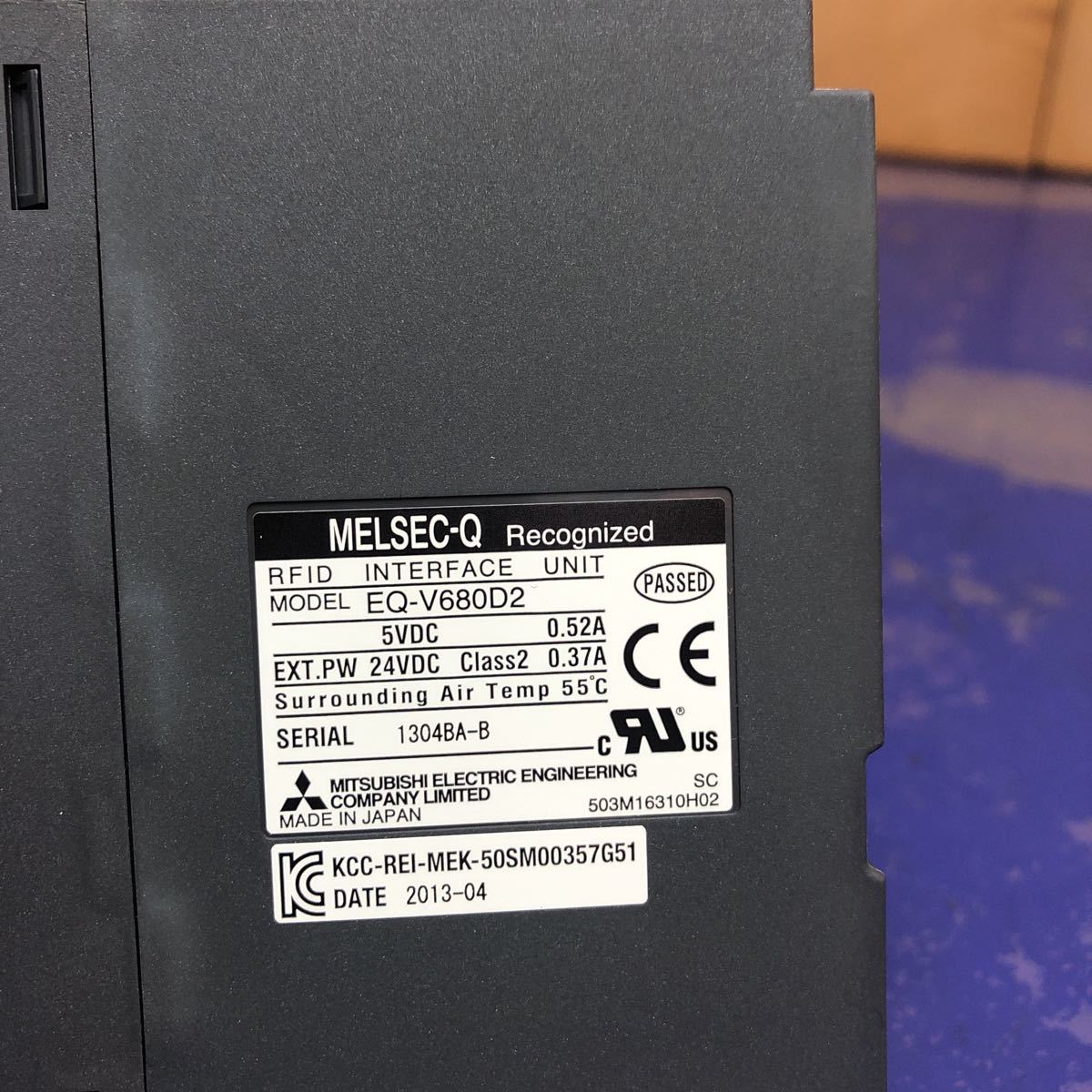 MITSUBISHI 三菱電機 RFIDインタフェースユニット EQ-V680D2 | www.eko