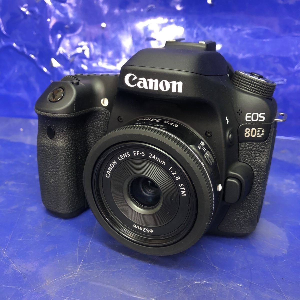 人気商品!! Canon EOS 80D EF-S 24mm セット - デジタルカメラ