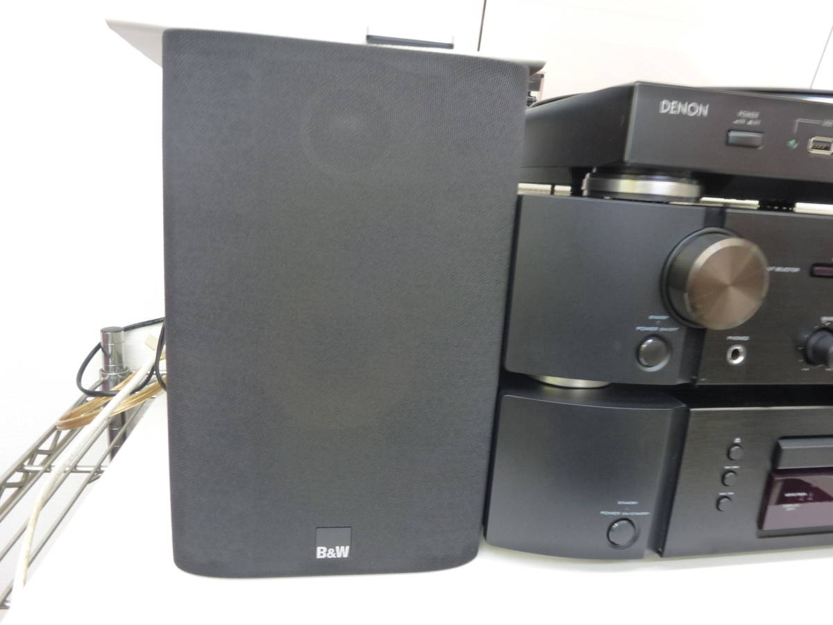 引取限定※ B&W 686 スピーカーペア MARANTZ アンプ/CDプレーヤー