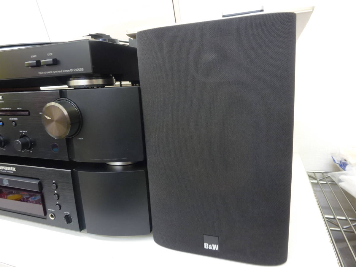 引取限定※ B&W 686 スピーカーペア MARANTZ アンプ/CDプレーヤー