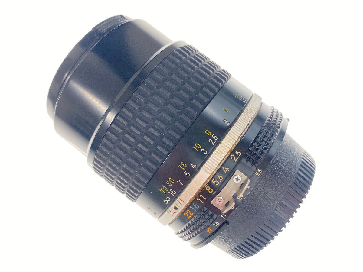 H4 ニコン NIKON Ai-S NIKKOR 105mm f2.5 単焦点 中望遠 レンズ Fマウント LENS レンズ 現状品_画像9