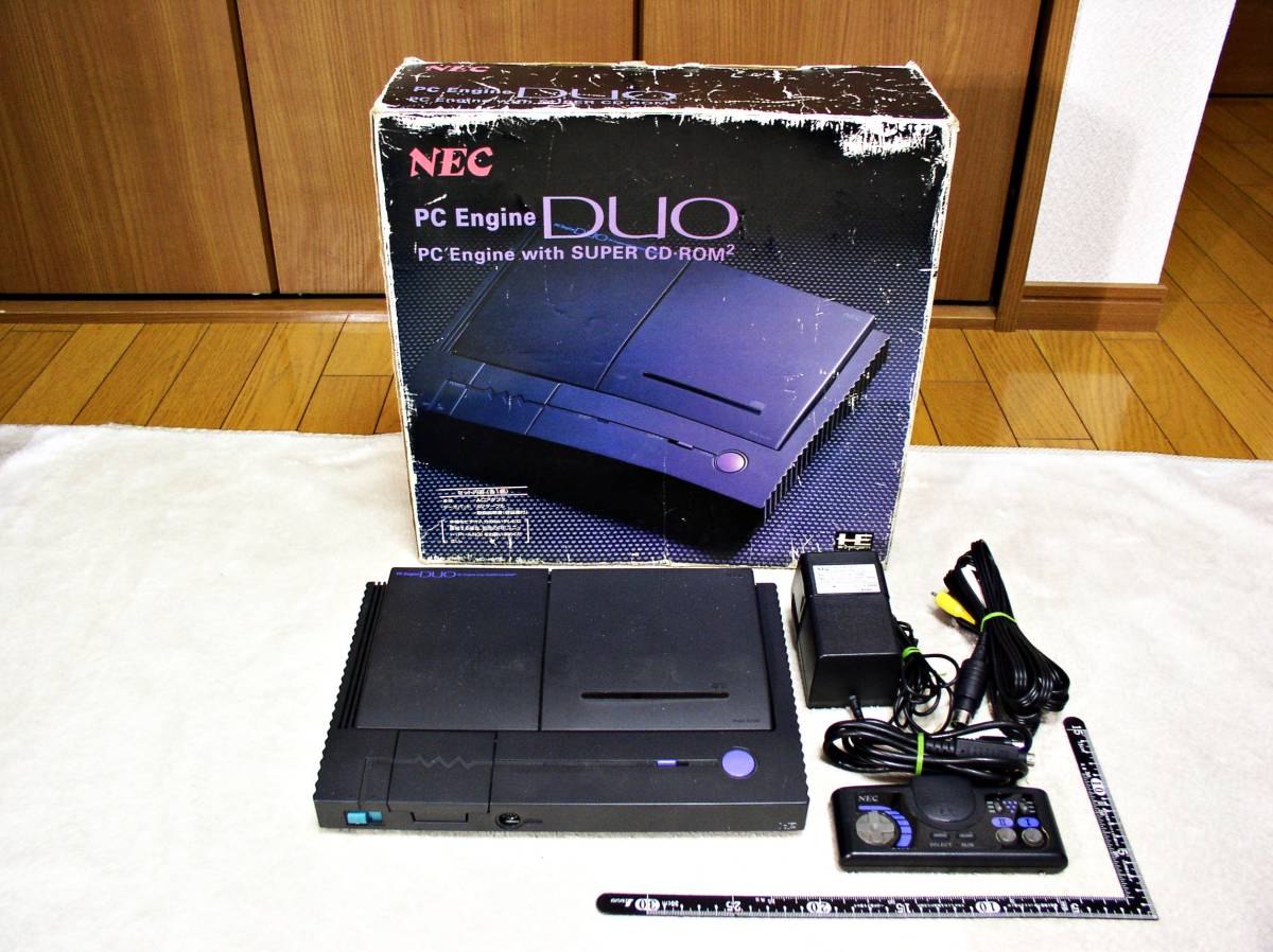 ☆昭和レトロ 希少 NEC PCエンジン PC Engine DUO HE-SYSTEM CD-ROM PI
