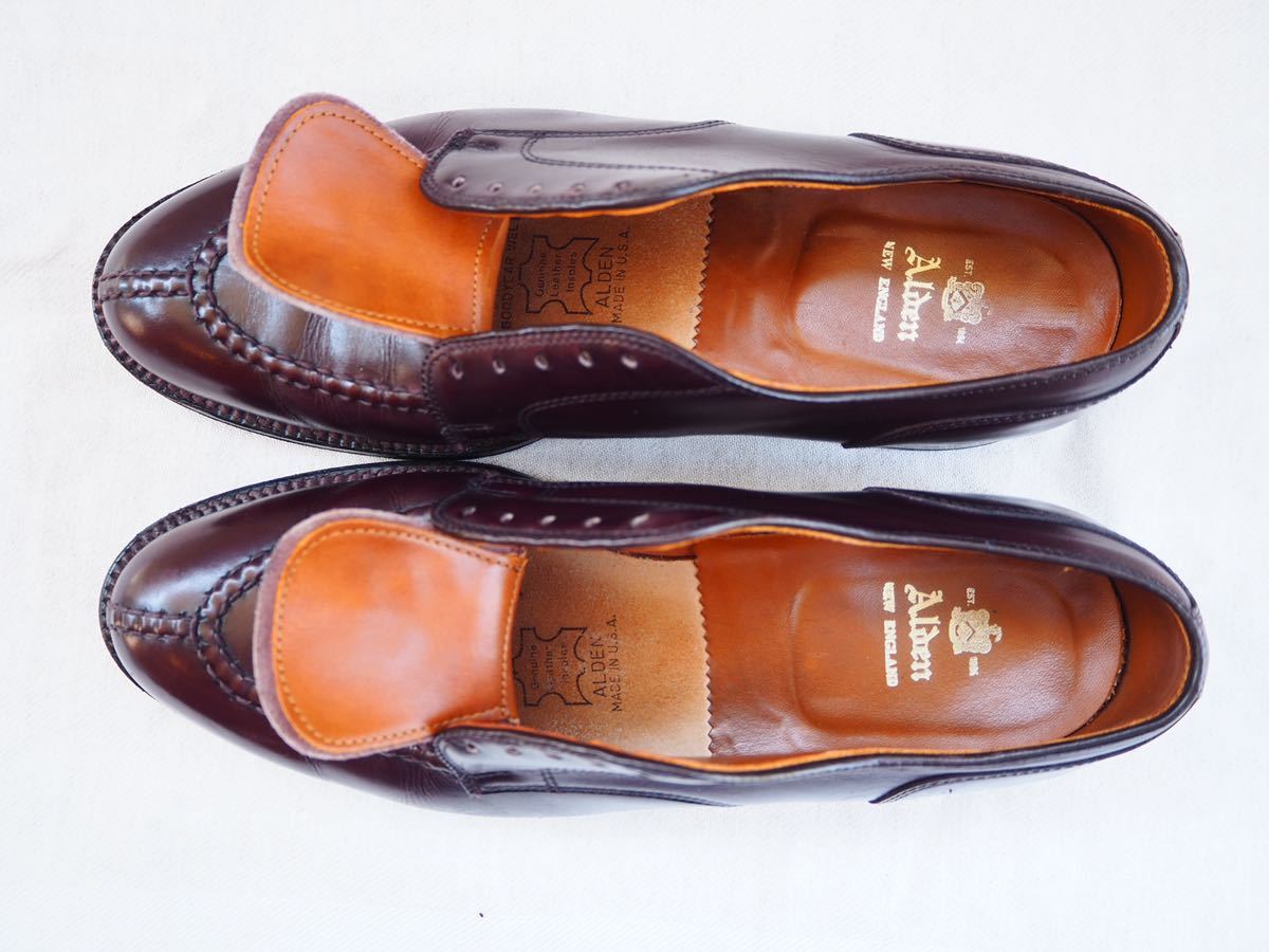 Alden 964 Norwegian Split Toe Blucherオールデン ノルウェー Alden 964 Norwegian Split Toe Blucherオールデン ノルウェー