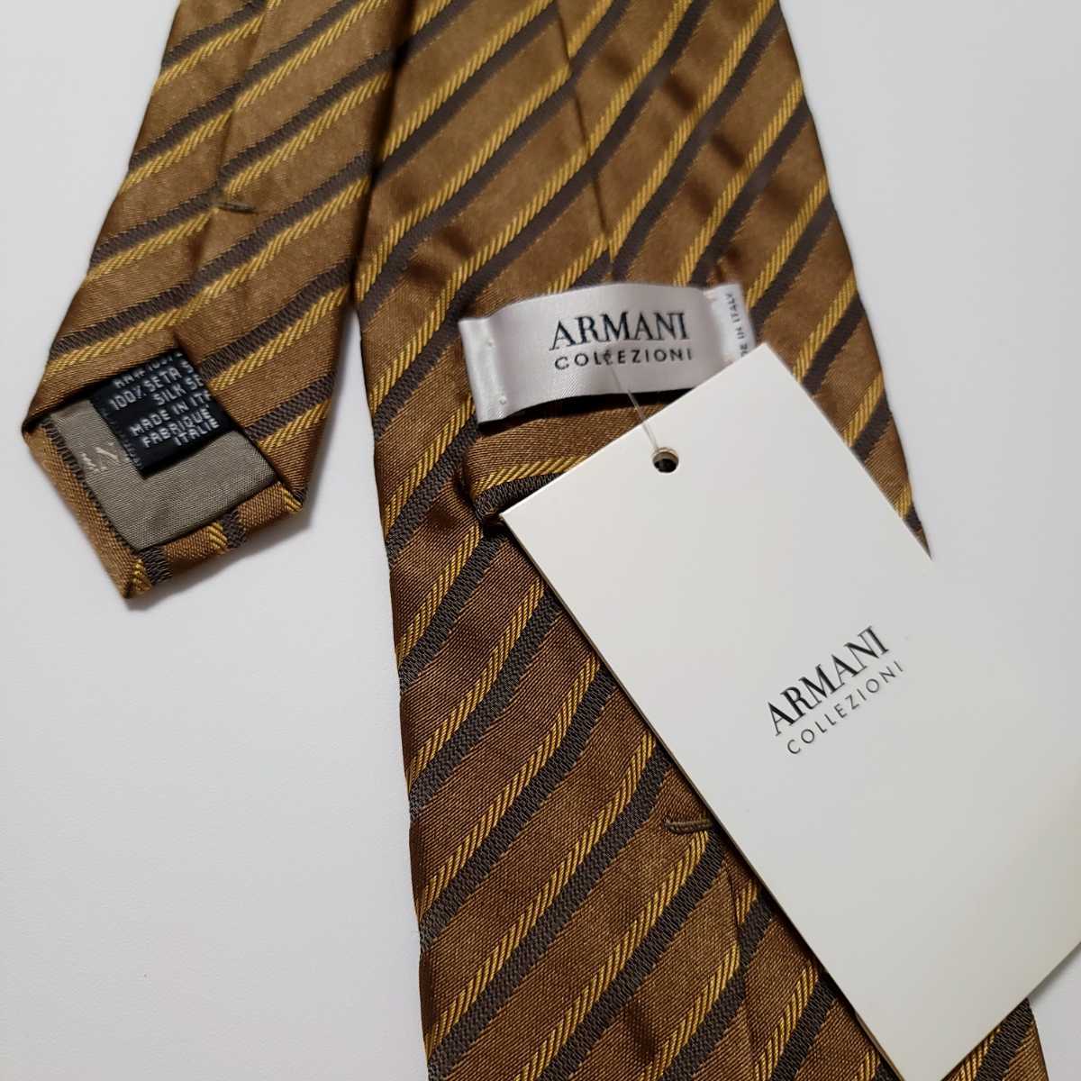 新品未使用 アルマーニ コレツォーニ ARMANI COLLEZIONI ネクタイ ハイブランド 1217