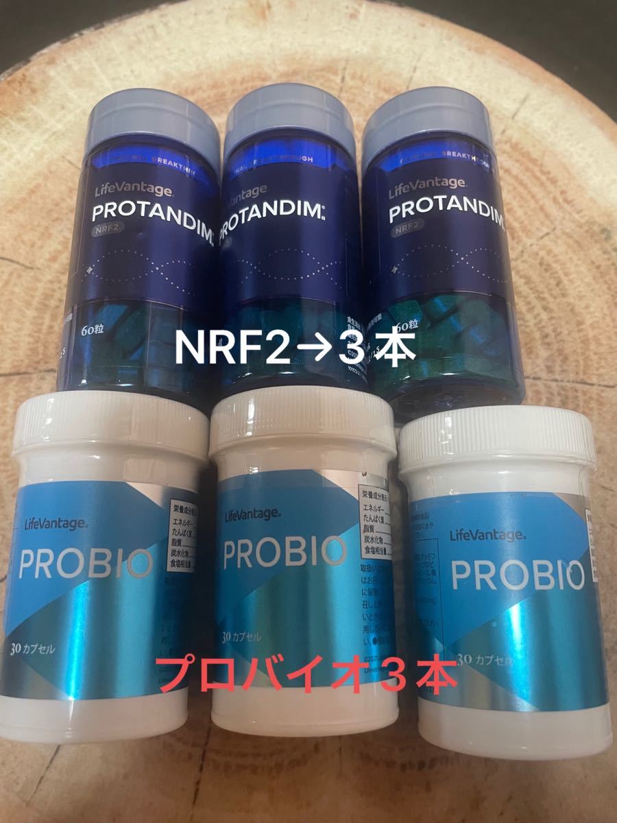 ライフバンテージ NRF2 ナーフ2 プロタンディム プロバイオ 健康補助