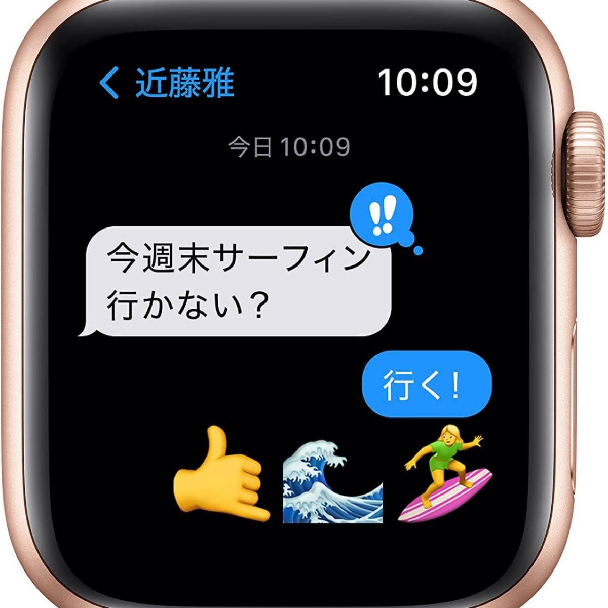 Apple Watch se ゴールドアルミニウムケース 40㎜ アップルウォッチ