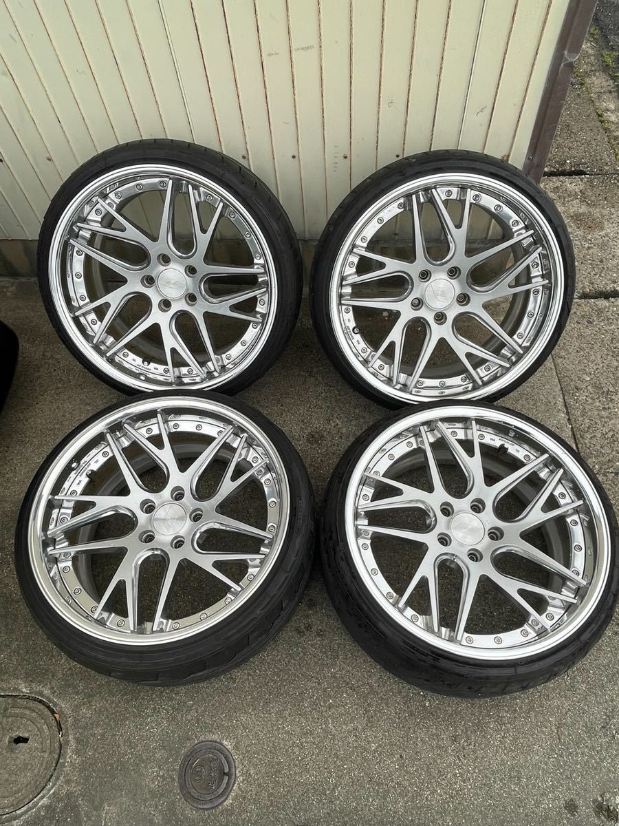 work グノーシス CVX 19インチ 9.5j 10j 114.3 5穴 エスティマ