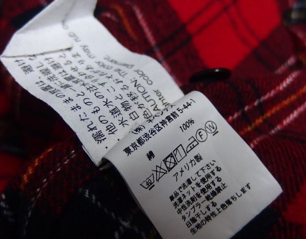 17AW Engineered Garments エンジニアードガーメンツ Work Shirt Plaid
