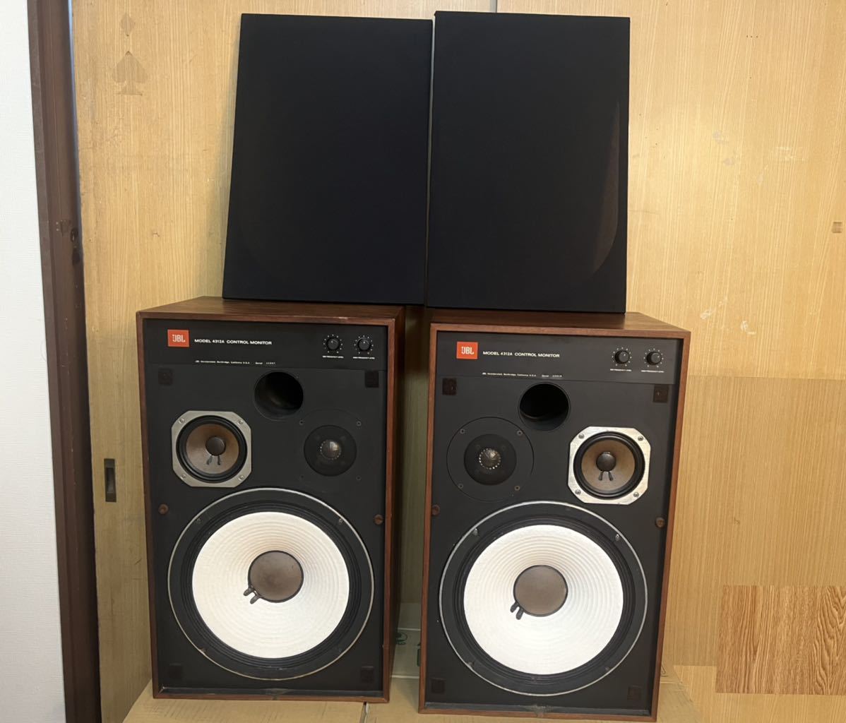 JBL 4312A CONTROL MONITOR スピーカー ペア!動作品!良好き