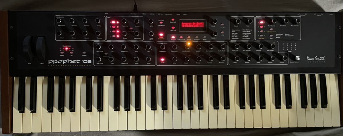 ヤフオク! - prophet 08 dave smith シンセサイザー...