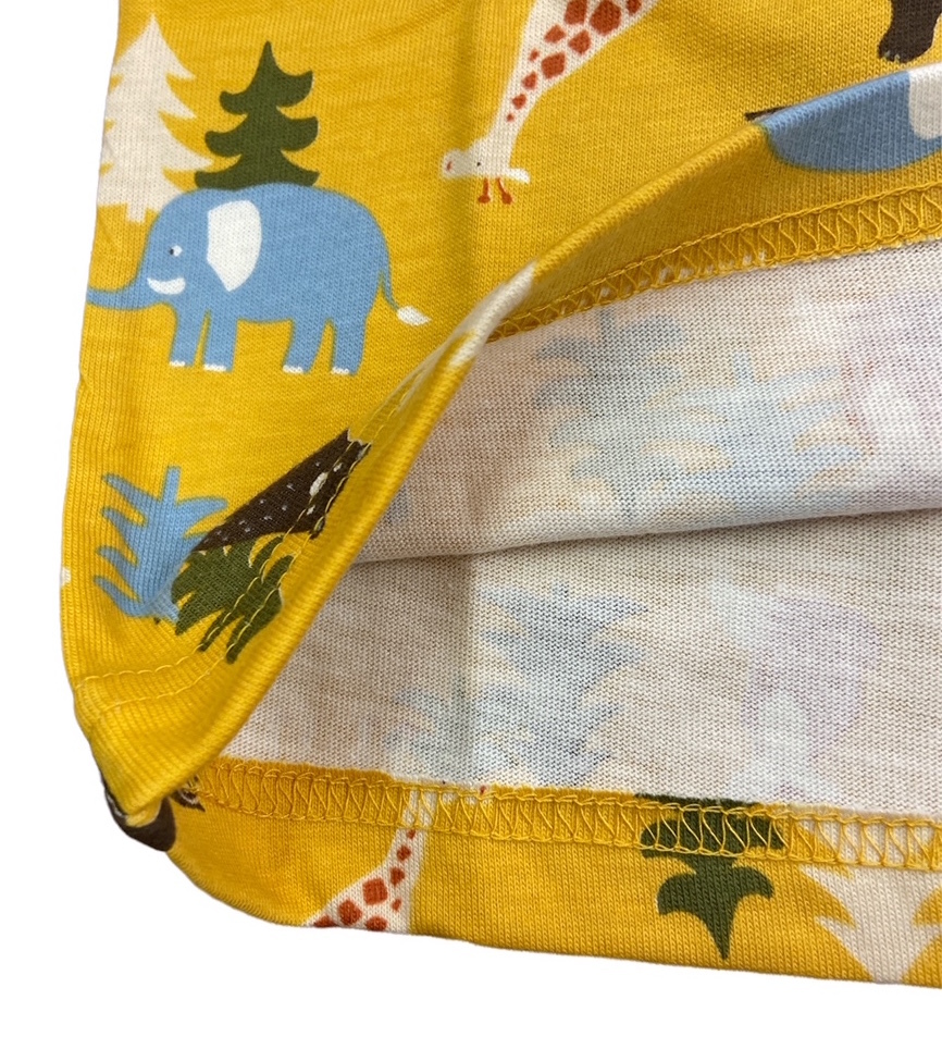 * prompt decision * new goods tag attaching Moujonjon Moujonjon * animal. forest pattern long sleeve T shirt * good quality material kind heaven . cloth . water speed . made in Japan *90cm 1-2 -years old Y2530