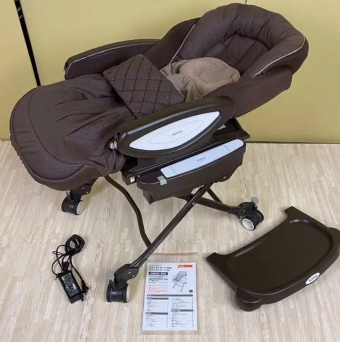 coco様専用】Apricaユラリズムオート(電動ハイローベッド&チェア ...