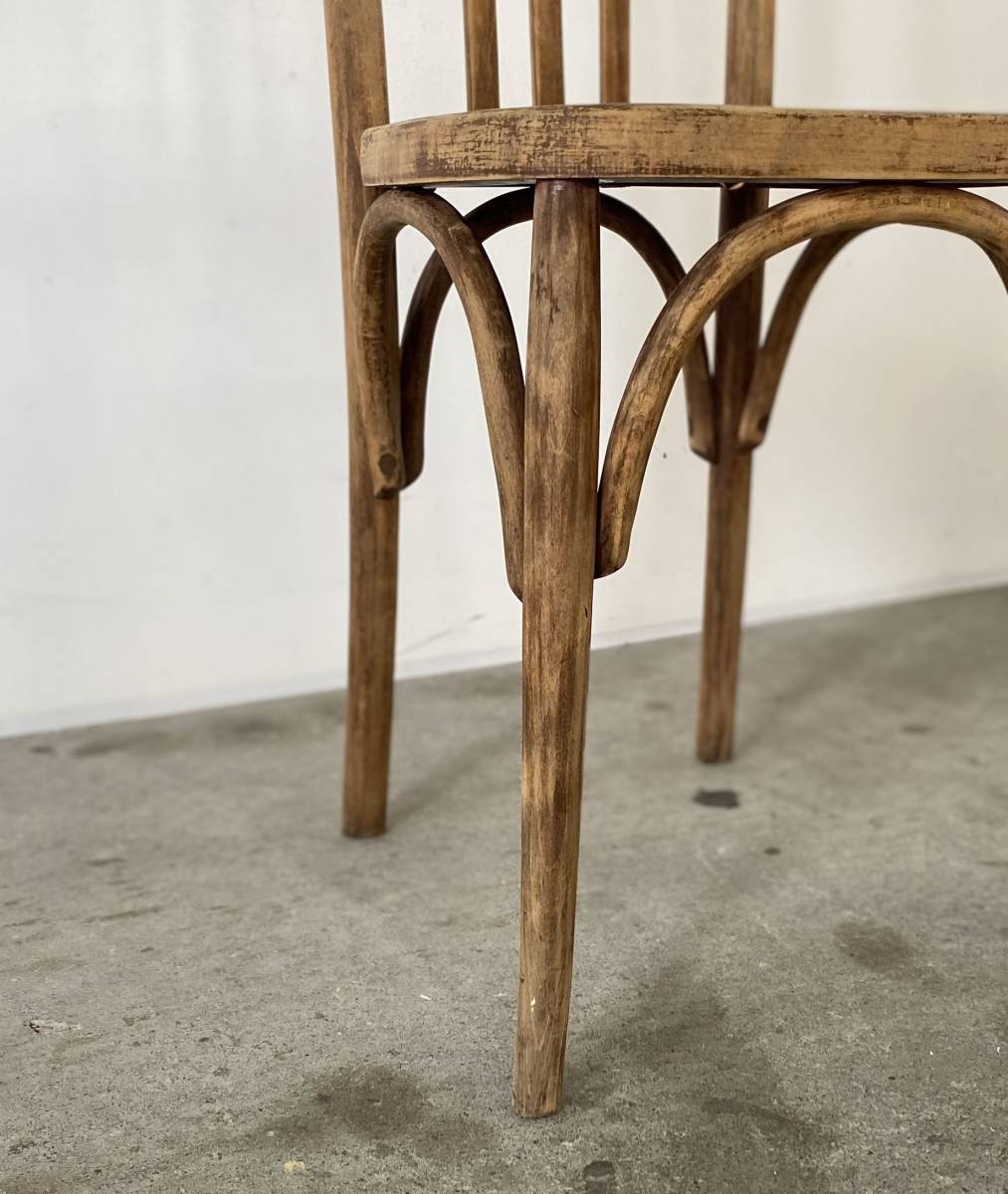 フランス アンティーク Bistro Chair チェア テーブル 店舗什器 ビンテージ ドア_画像6
