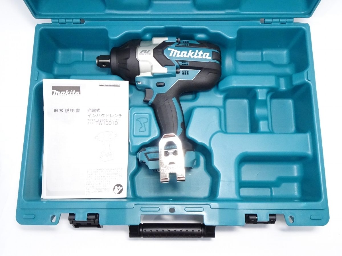 新品】makita マキタ 18V 充電式インパクトレンチ sq19mm TW1001D