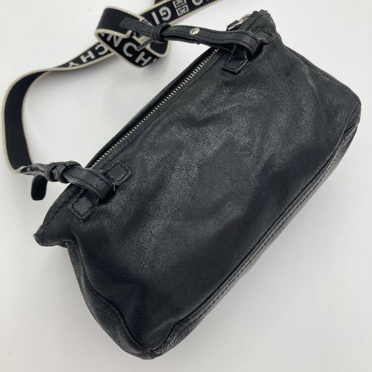 1円【幻の絶品】GIVENCHY ジバンシー ミニ パンドラ メンズ レディース
