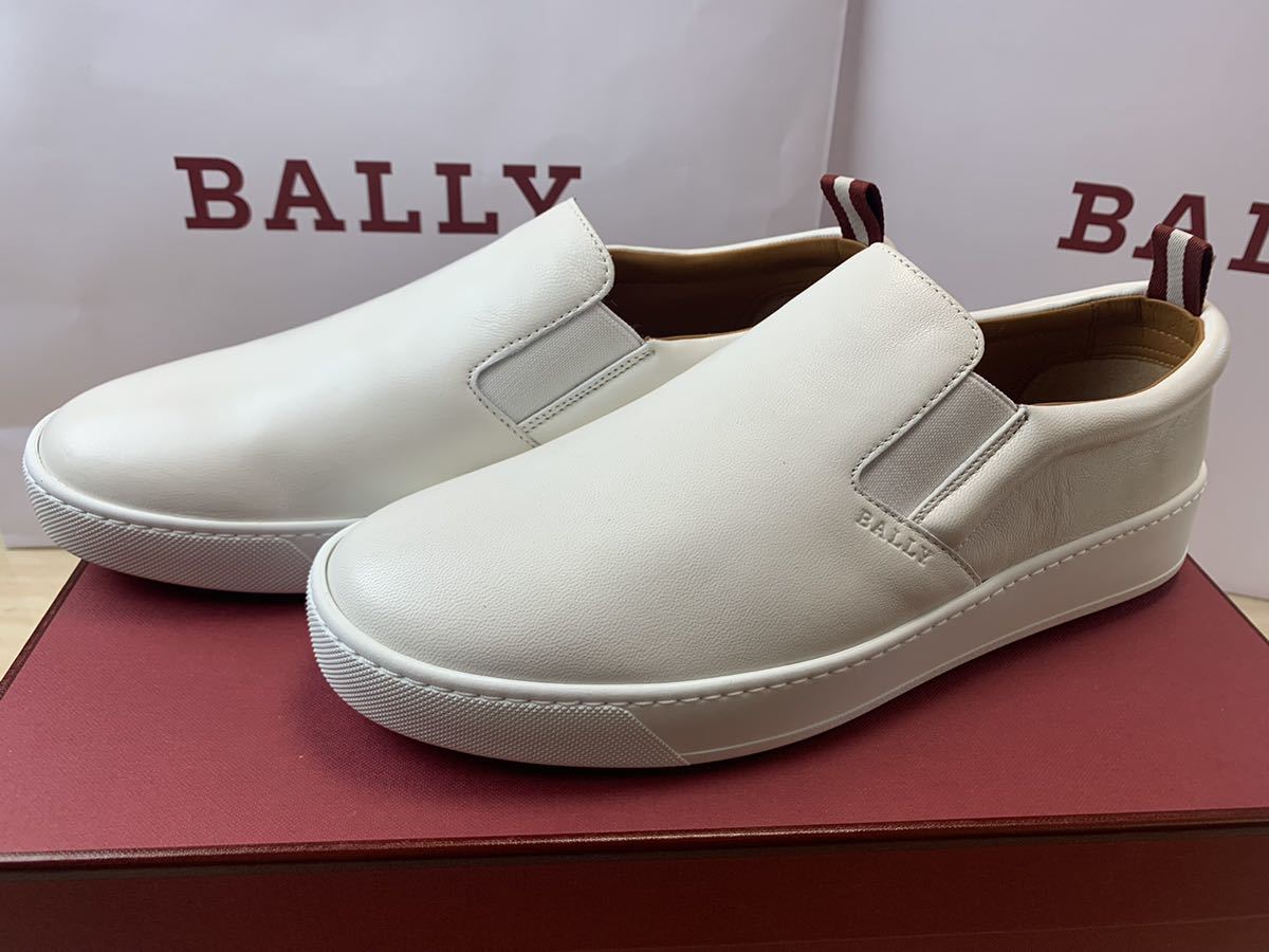 Yahoo!オークション - 新品 未使用 BALLY バリー レザー スニーカー