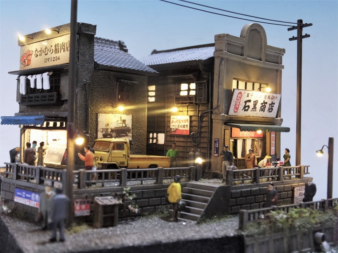 Yahoo!オークション - 1/150ジオラマ【昭和の情景~のんびり下町 Yahoo!オークション - 1/150ジオラマ【昭和の情景~のんびり下町
