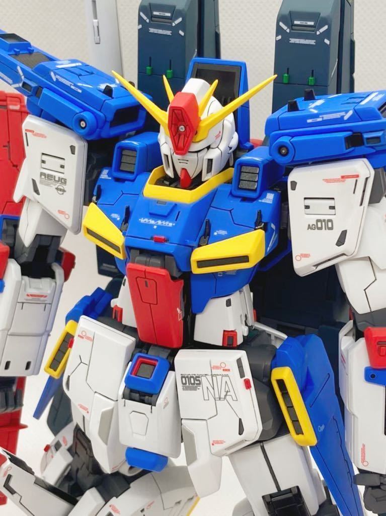 MG ZZガンダム ver ka 強化型 完成品 - 模型