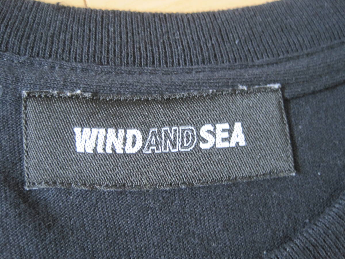 WIND AND SEA ウィンダンシー 『DON'T LECTURE ME』 トリコロールカラーTシャツ　_画像4
