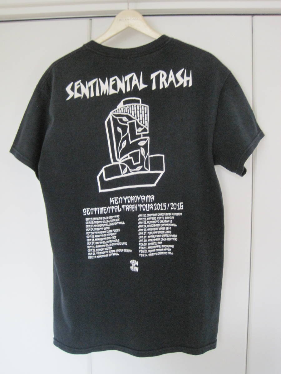 KEN YOKOYAMA 横山健 Hi-STANDARD ハイスタンダード Sentimental Trash Tour Ｔシャツ Mの画像2