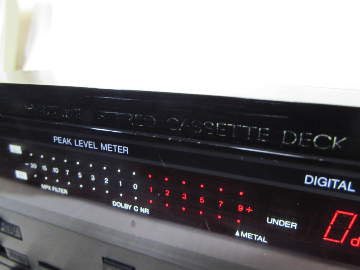 せんが ヤフオク! カセットデッキ DD-VR77mk2 高級オートリ