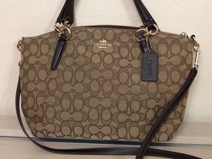 日本通販売 COACH コーチ 2way ショルダーバッグ ハンドバッグ ...