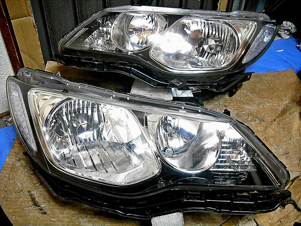 美品 ホンダ純正 FD1 FD2 FD シビック タイプR HIDヘッドライト左右