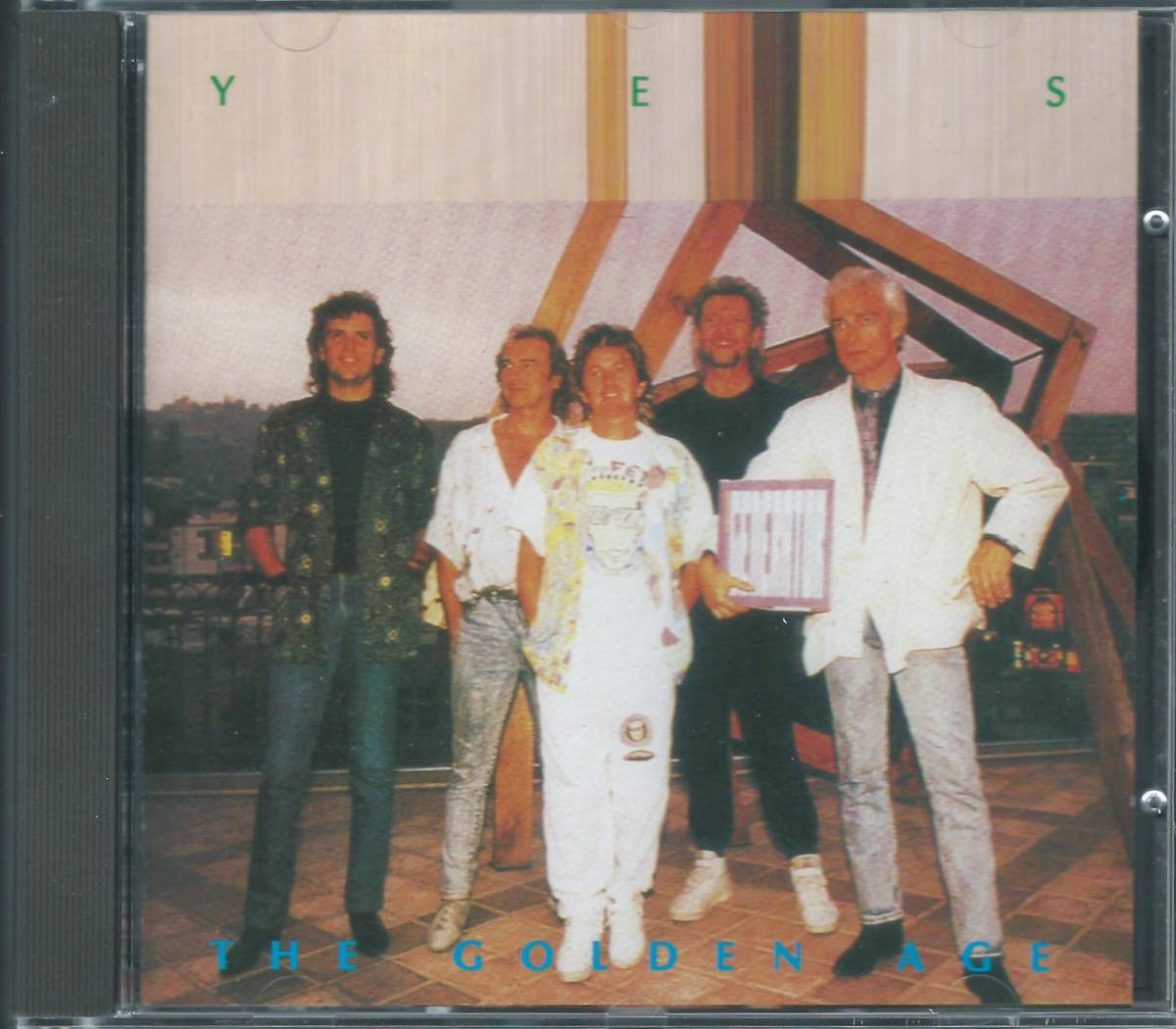 YES / The Golden Age - Live In The Studio 1979 CO25182 EU盤 CHRIS SQUIRE STEVE HOWE 4枚同梱発送可能_画像1