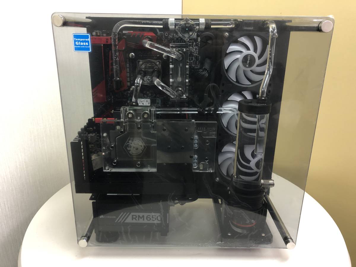 ヤフオク! - ☆本格フル水冷☆ゲーミングPC☆本格水冷☆Thermalt...