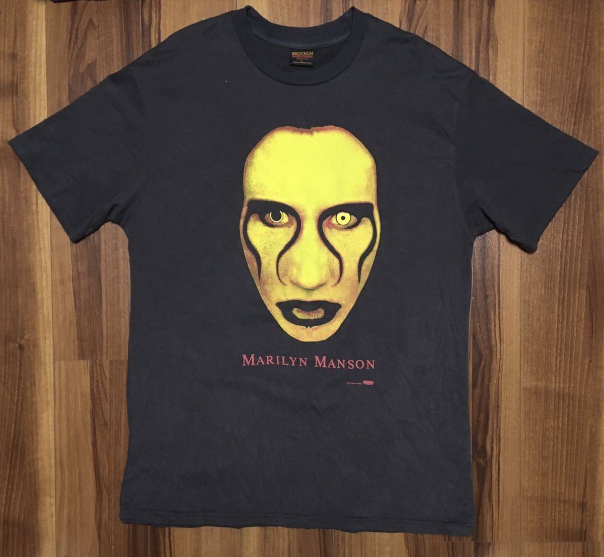 80s 90s バンド Tシャツ USA製 Band Tee Marilyn Manson t shirt made