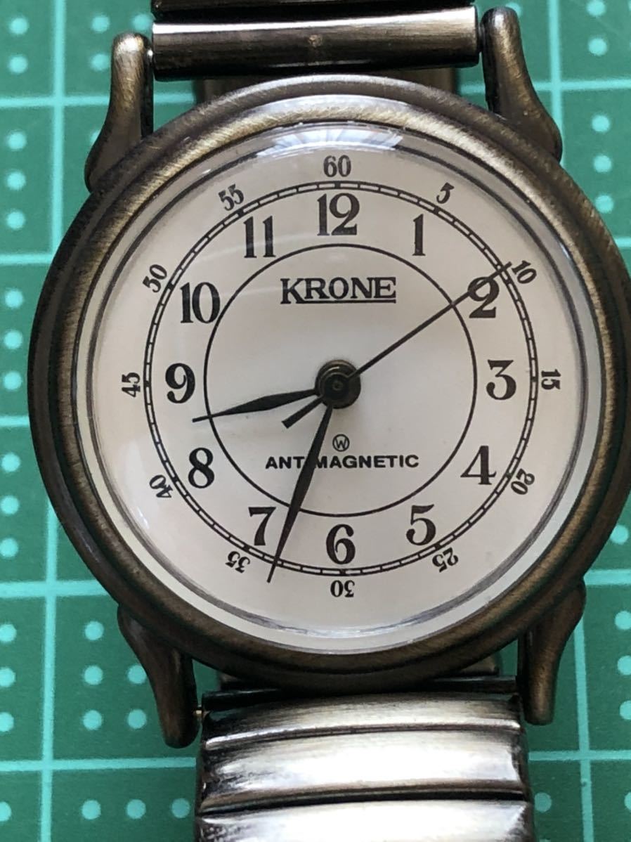 見事な KRONEの腕時計