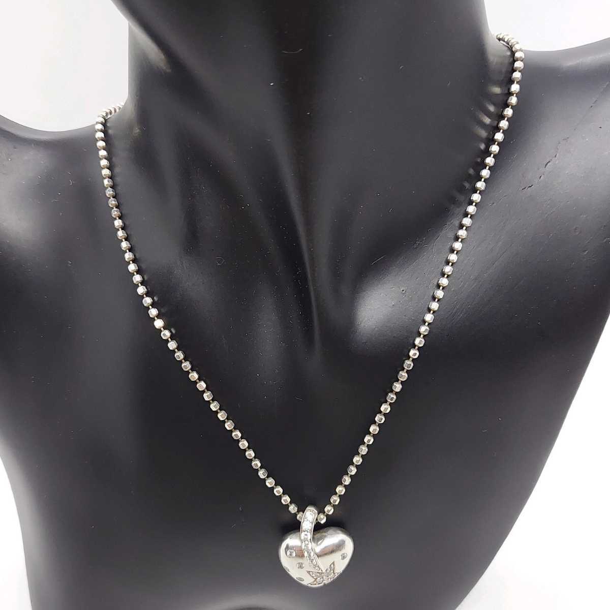  Folli Follie Folli Follie Heart & star motif necklace silver 925