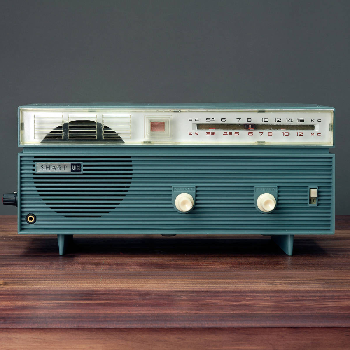 ヤフオク! - 真空管ラジオ シャープUK-70 MW/SW 2BAND五...
