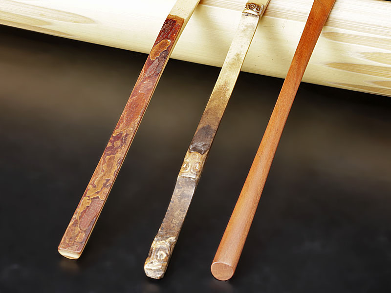 超歓迎国産 ヤフオク! - 立花大亀 卒寿松竹梅茶杓 銘 福寿 三... 最新品人気
