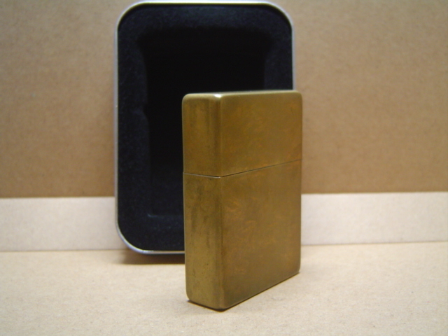 Zippo1935レプリカ・ソリッドブラス2008