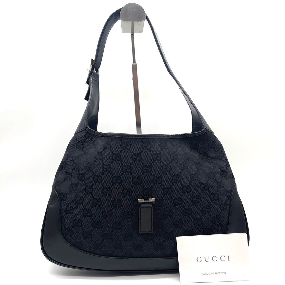 1円〜 GUCCI グッチ ジャッキー ワンショルダーバッグ ハンドバッグ GG