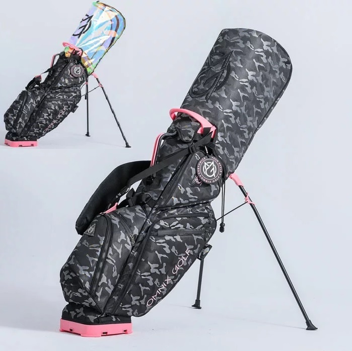 OMNIX GOLF CAMOシリーズ 軽量スタンドキャディバッグ OM22SSSB カモ