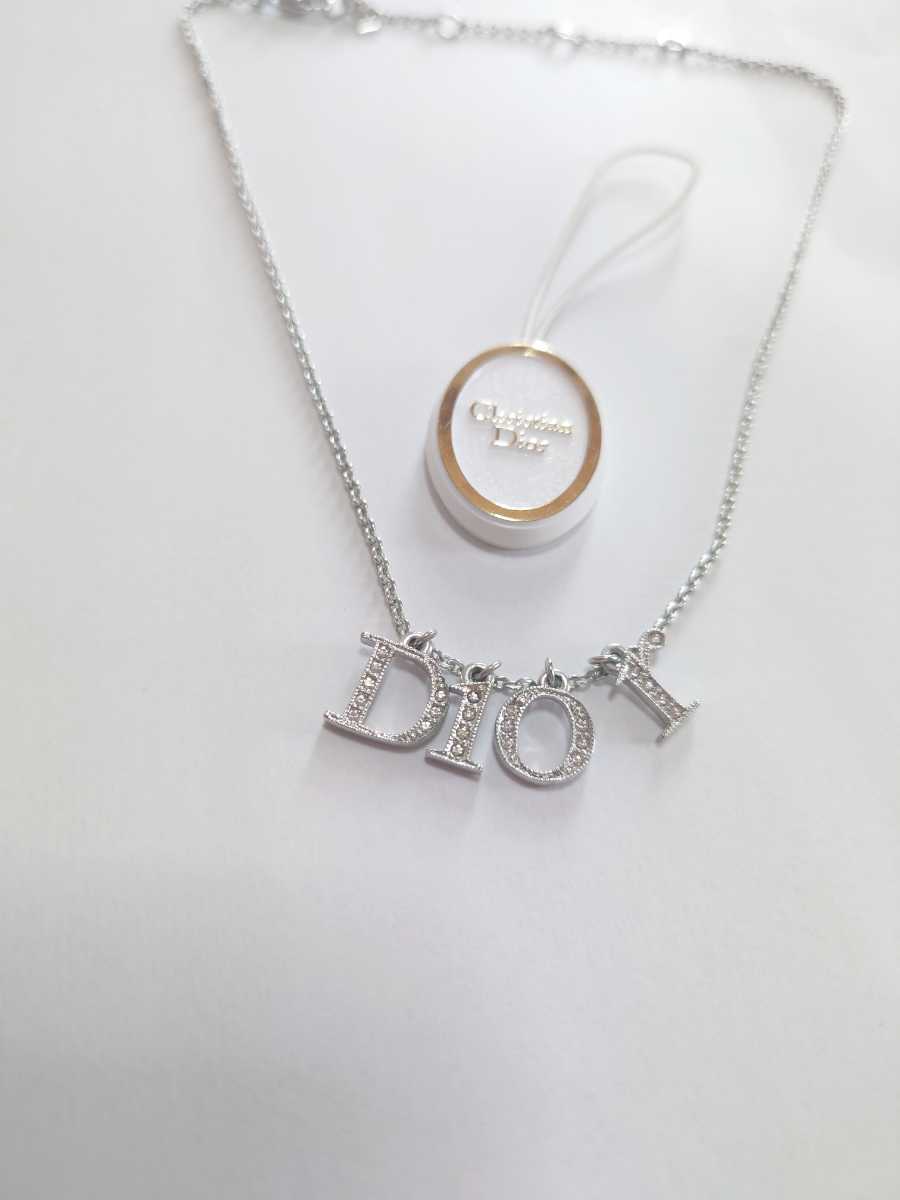 Christian Dior クリスチャン・ディオール ネックレス ラインストーン