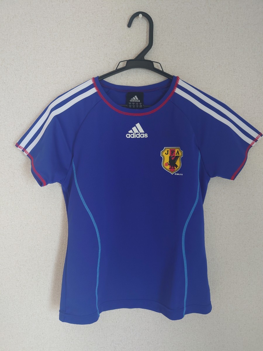 アディダス adidas 日本代表 サッカー日本代表 青 半袖Tシャツ T