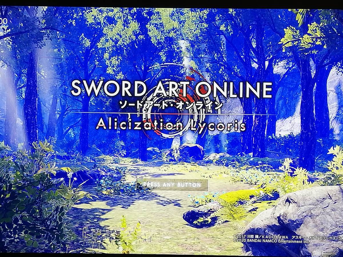 【即決&動作確認済】 ソードアート・オンライン アリシゼーション リコリス（Sword Art Online） / アクションRPG / PS4ソフト