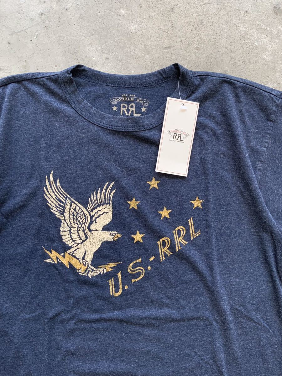 Sサイズ 22SS RRL イーグルグラフィック ジャージー Tシャツ Double RL Ralph Lauren ダブルアールエル ラルフローレン 新品 半袖_画像2