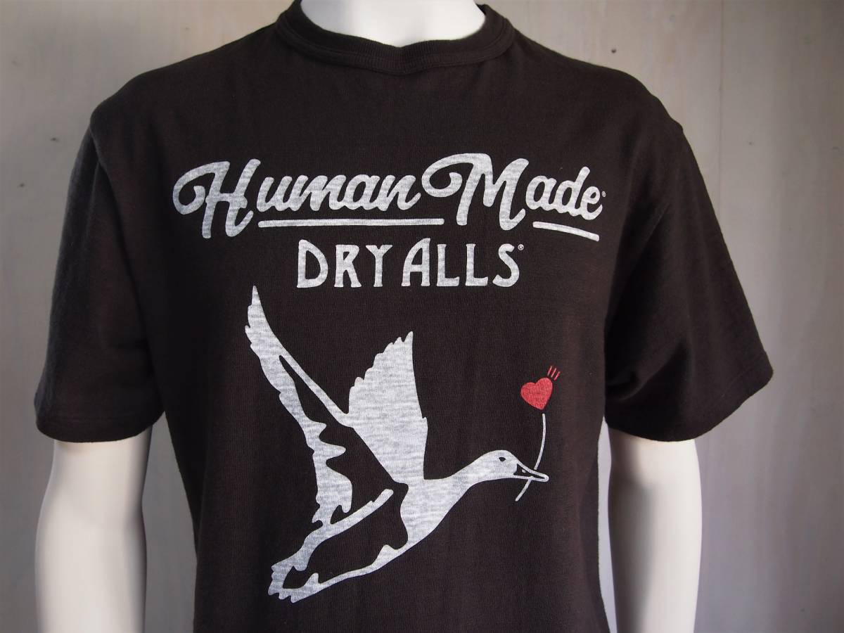 HUMAN MADE ヒューマンメイド DRY ALLS カモTEE ロゴTシャツ M 吊り