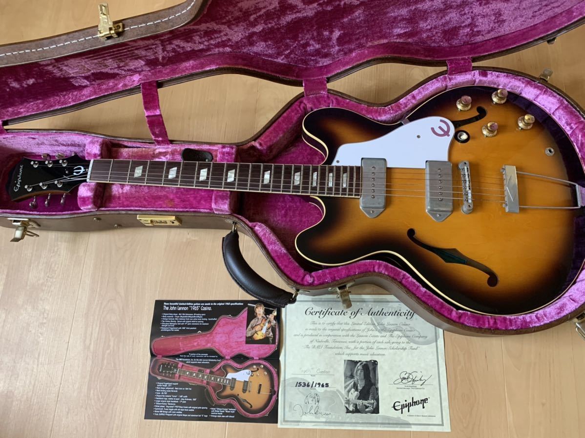 Epiphone CASINO エレキギター ジョンレノン