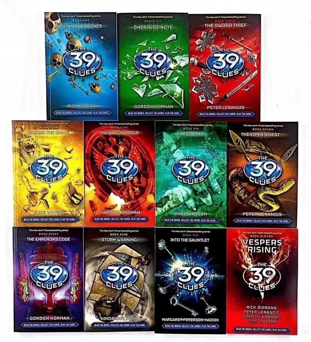 The 39 Clues 11 pcs. foreign book mystery international shipping new goods English many .