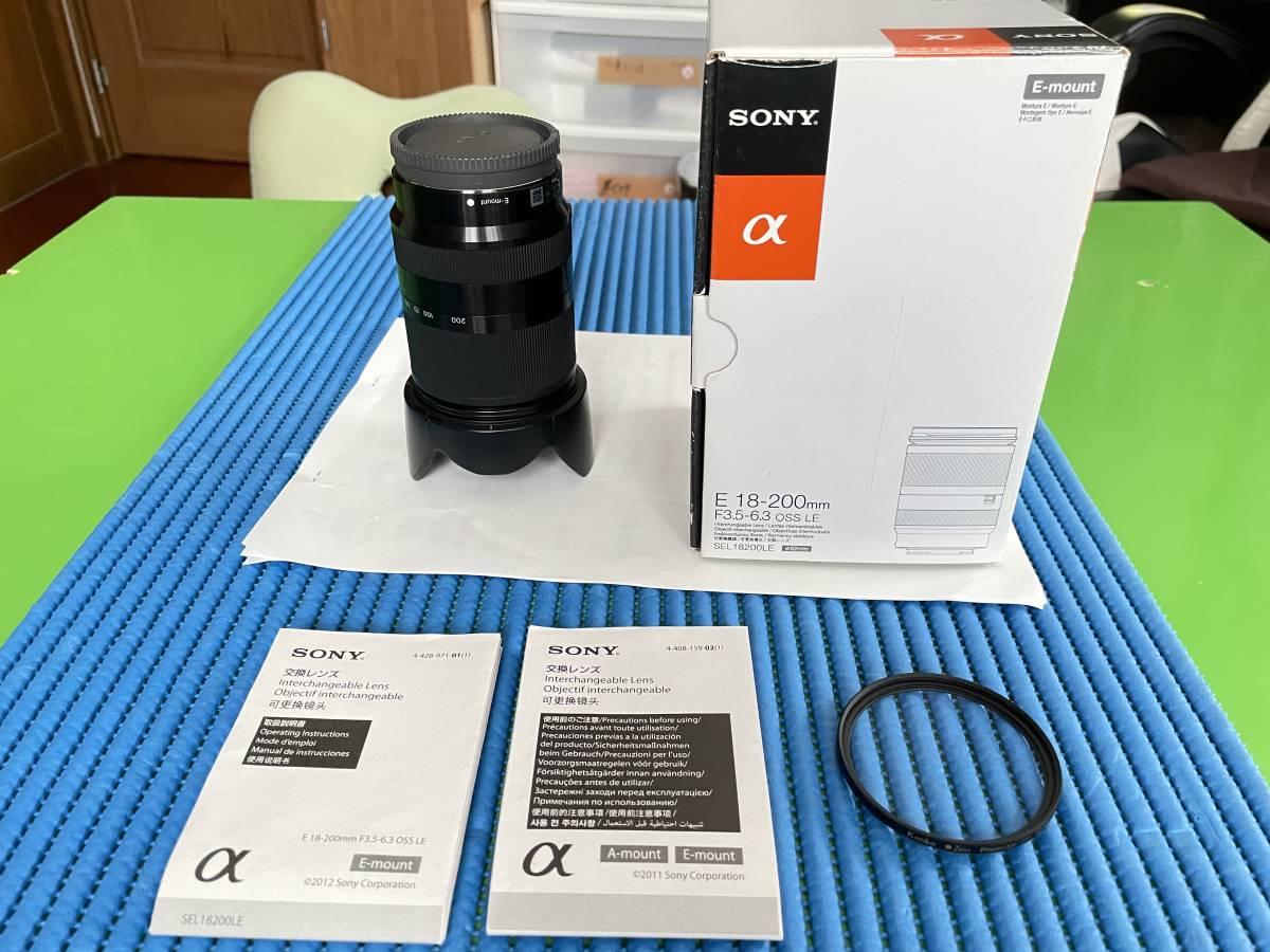 ☆美品SONY ソニー E 18-200mm F3.5-6.3 OSS SEL18200 LE APS-C