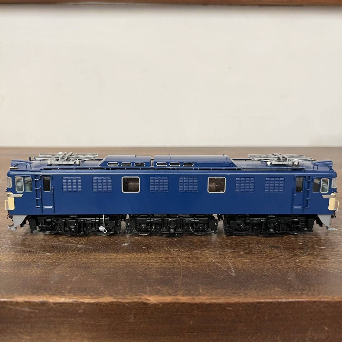 天賞堂 Tenshodo 鉄道模型 HOゲージ WB34.8 青 ブルー 電車 列車 電気機関車 中古 動作未確認 EF65 トレイン 貨物列車