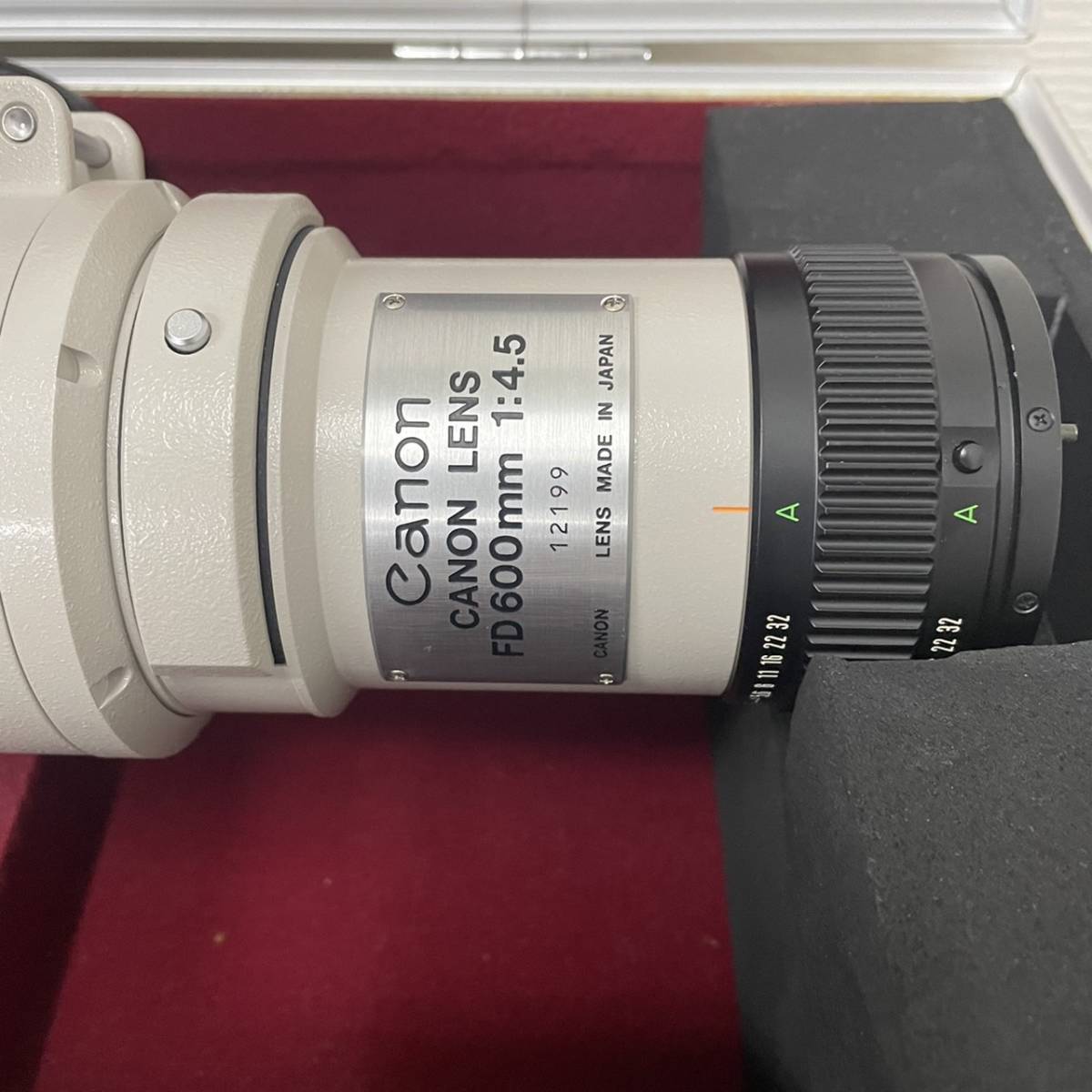 すので ヤフオク! Canon LENS FD 600mm 1 4.5 超... - 2564 1円