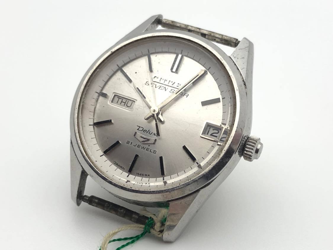 【2025年】エレガントファッションを上品に着 CITIZEN SEVEN 4-520271K GN-3-S SS JEWELS 21 Deluxe STAR その他