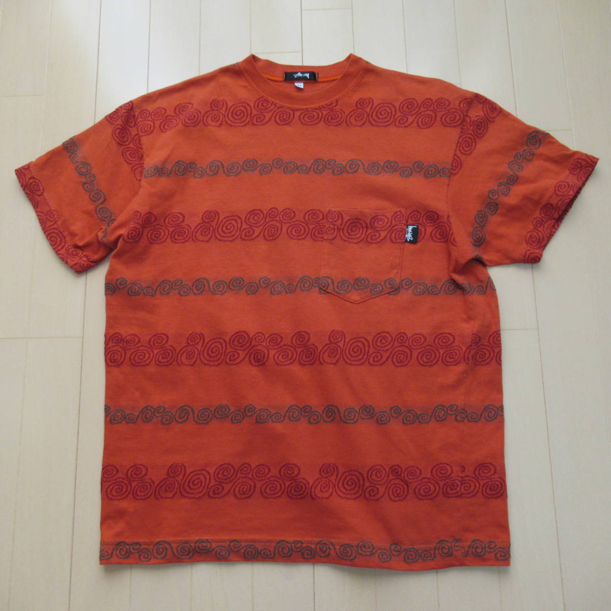 即決送込 黒タグ 80s STUSSY 初期 USA製 T-shirt Tee 半袖 old 即決送込 黒タグ 80s STUSSY 初期 USA製 T-shirt Tee 半袖 old