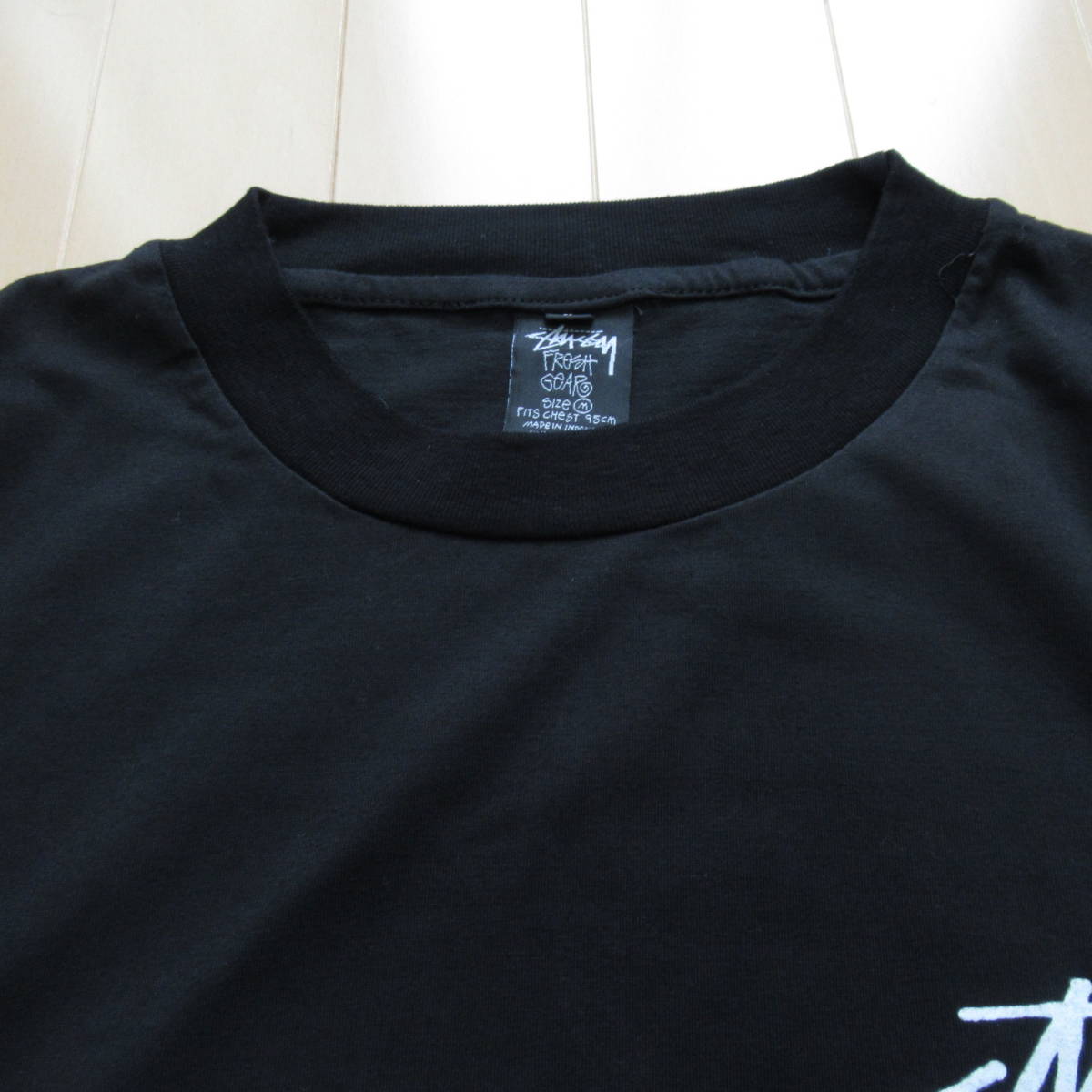 80s STUSSY 黒タグvintage ラスタ クラウン王冠 L Tシャツ/カットソー(半袖/袖なし) 2017年春の